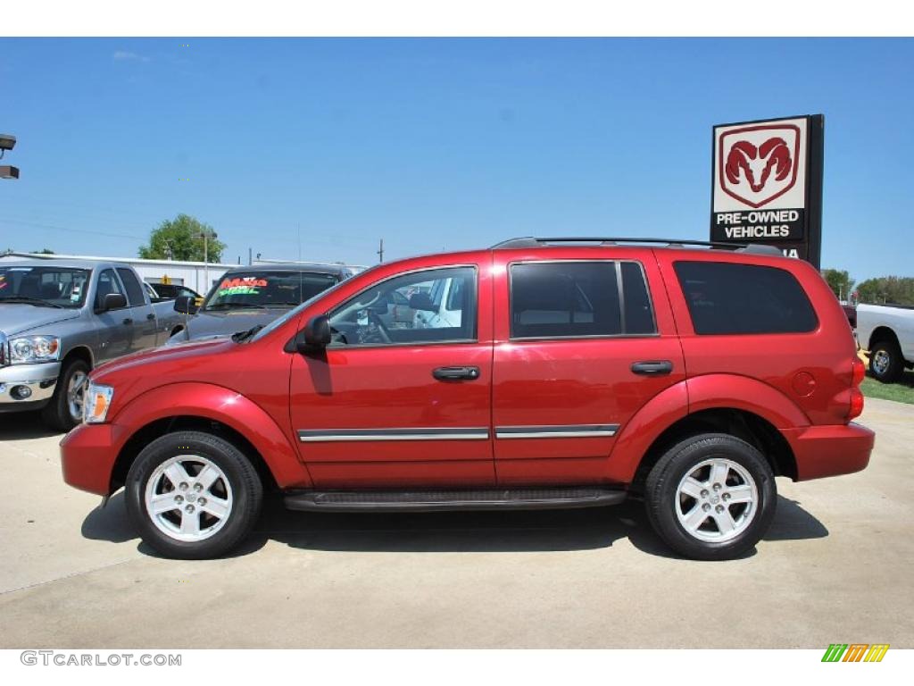 Inferno Red Crystal Pearl 2007 Dodge Durango SLT Exterior Photo #47147544