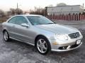 2003 Brilliant Silver Metallic Mercedes-Benz CLK 500 Coupe  photo #2