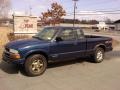 2003 Indigo Blue Metallic Chevrolet S10 LS Extended Cab 4x4  photo #1