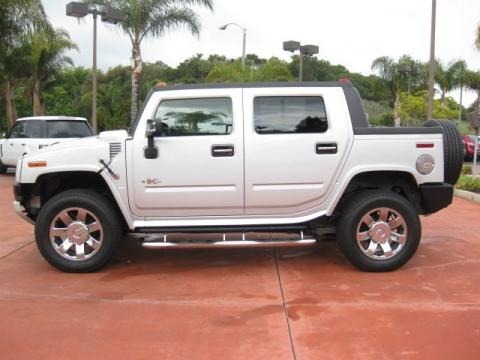 2009 Hummer H2 SUT Silver Ice Data, Info and Specs