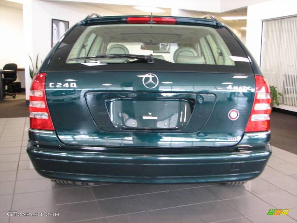 Everest Green Metallic 2005 Mercedes-Benz C 240 4Matic Wagon Exterior Photo #4714863