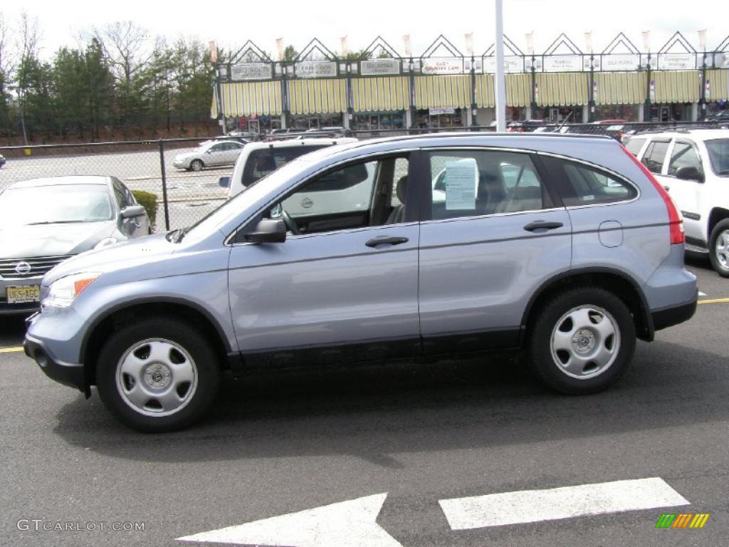 Glacier Blue Metallic 2008 Honda CR-V LX Exterior Photo #47148669