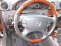 Charcoal 2005 Mercedes-Benz CLK 500 Cabriolet Steering Wheel