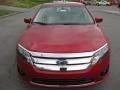 2011 Red Candy Metallic Ford Fusion SE V6  photo #3