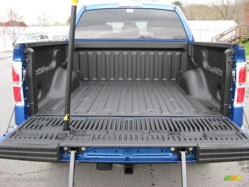 2011 F150 XLT SuperCrew 4x4 - Blue Flame Metallic / Steel Gray photo #12