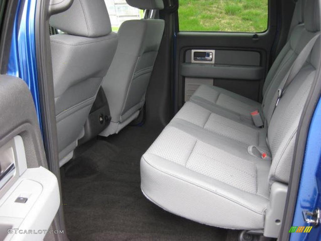 2011 F150 XLT SuperCrew 4x4 - Blue Flame Metallic / Steel Gray photo #18