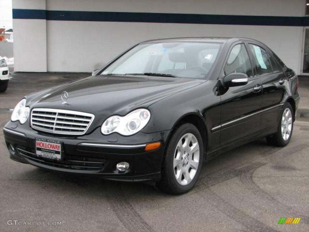 2006 C 350 4Matic Luxury - Black / Black photo #1