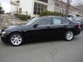 2008 Jet Black BMW 7 Series 750i Sedan  photo #2