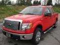 2011 Race Red Ford F150 XLT SuperCrew 4x4  photo #2