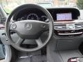 2008 Mercedes-Benz S Grey/Dark Grey Interior Steering Wheel Photo