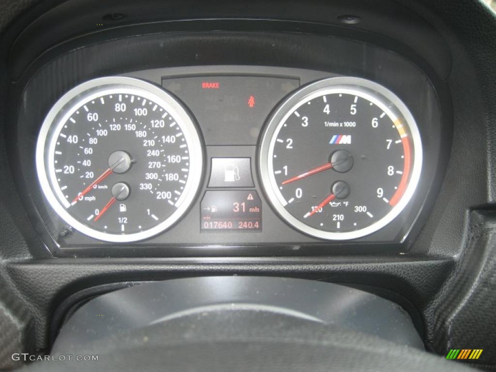 2008 BMW M3 Sedan Gauges Photo #47152221