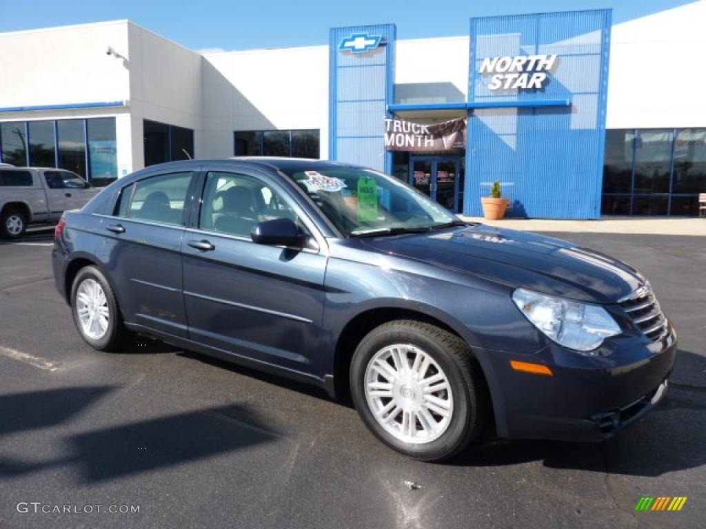 2007 Sebring Touring Sedan - Modern Blue Pearl / Dark Slate Gray/Light Slate Gray photo #1