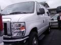 2010 Oxford White Ford E Series Van E350 XLT Passenger Extended  photo #1