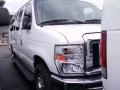 2010 Oxford White Ford E Series Van E350 XLT Passenger Extended  photo #2