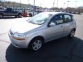 Cosmic Silver - Aveo 5 LS Hatchback Photo No. 3