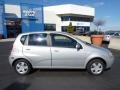 Cosmic Silver - Aveo 5 LS Hatchback Photo No. 11