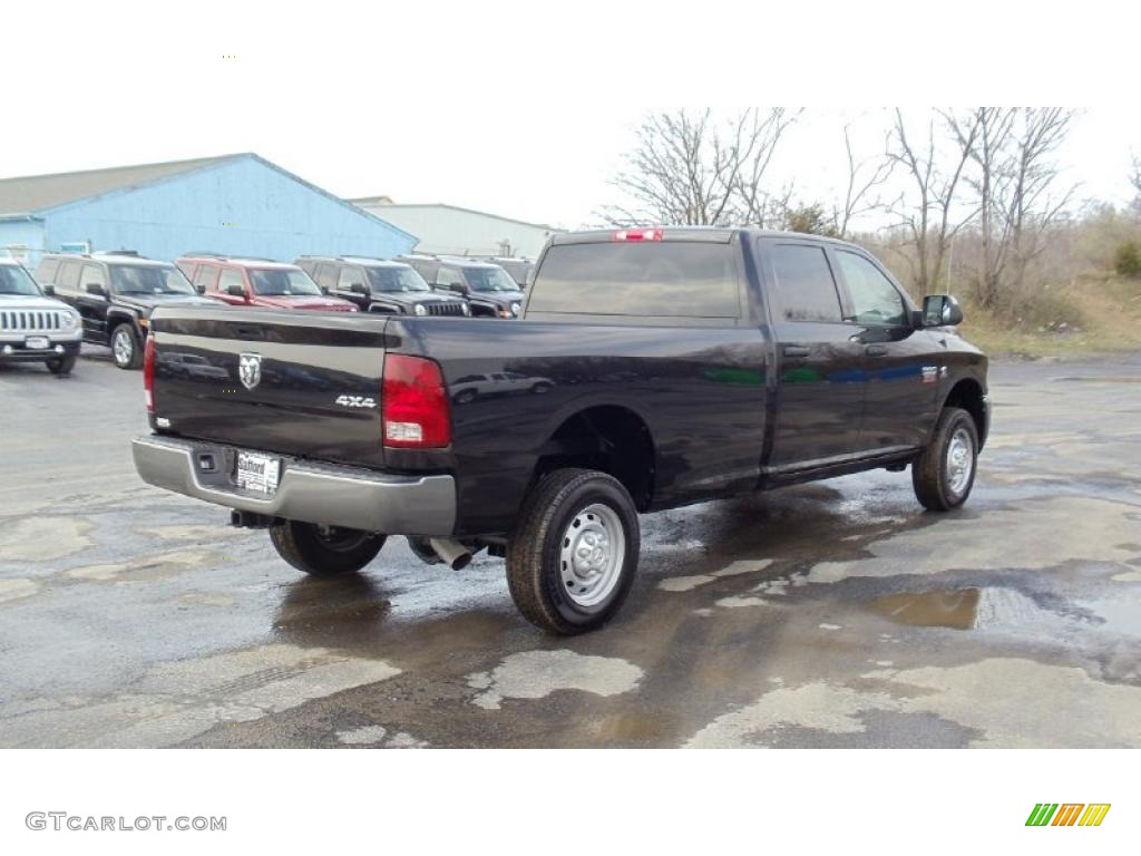 Brilliant Black Crystal Pearl 2011 Dodge Ram 2500 HD ST Crew Cab 4x4 Exterior Photo #47153145