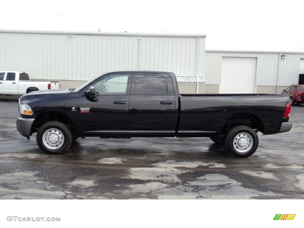 Brilliant Black Crystal Pearl 2011 Dodge Ram 2500 HD ST Crew Cab 4x4 Exterior Photo #47153205