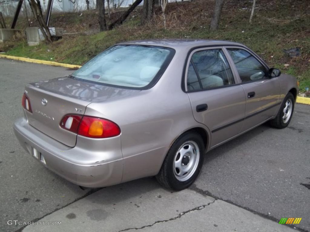 1998 Corolla VE - Misty Plum Pearl Metallic / Beige photo #23