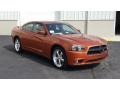 Toxic Orange Pearl 2011 Dodge Charger R/T Road & Track Exterior