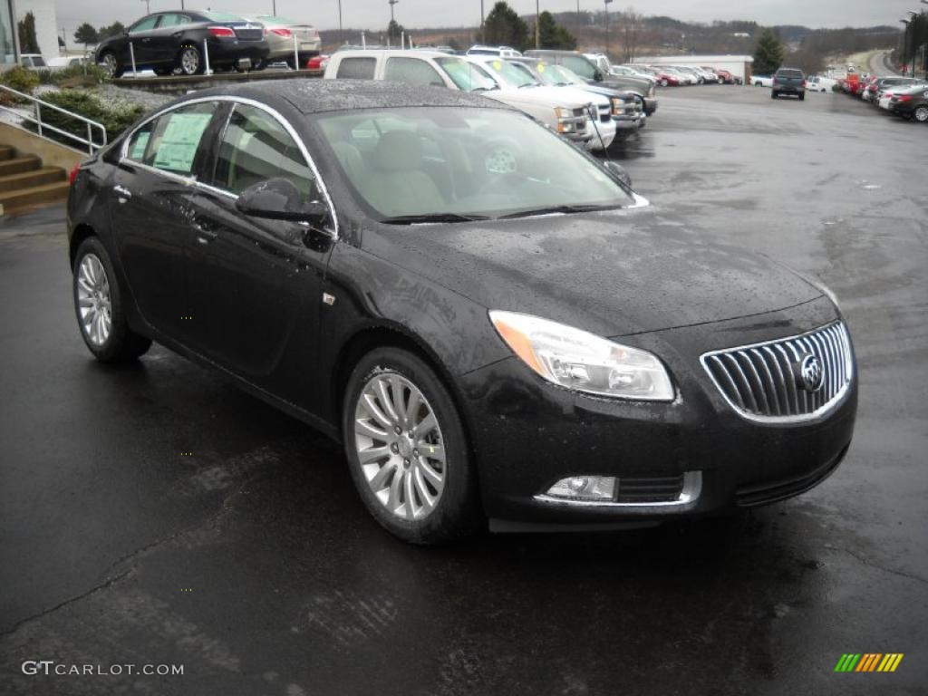 Carbon Black Metallic 2011 Buick Regal CXL Exterior Photo #47153457