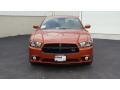 2011 Toxic Orange Pearl Dodge Charger R/T Road & Track  photo #2