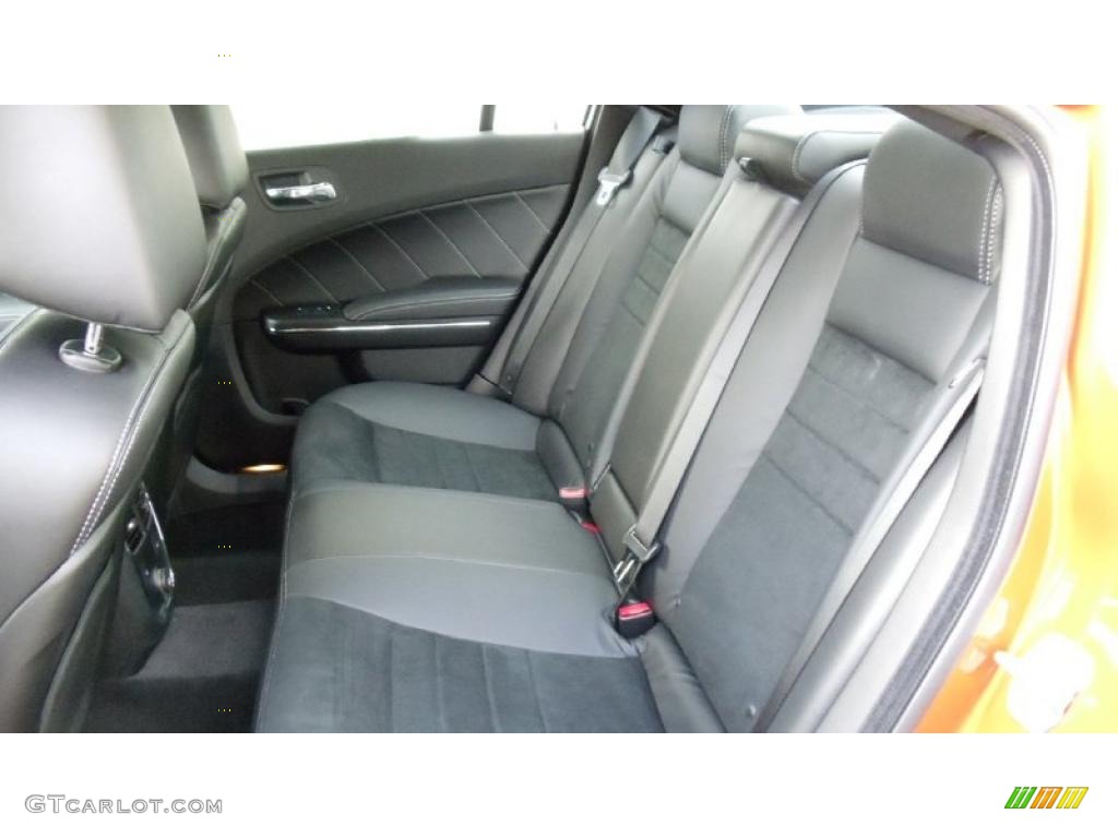 Black Interior 2011 Dodge Charger R/T Road & Track Photo #47153667