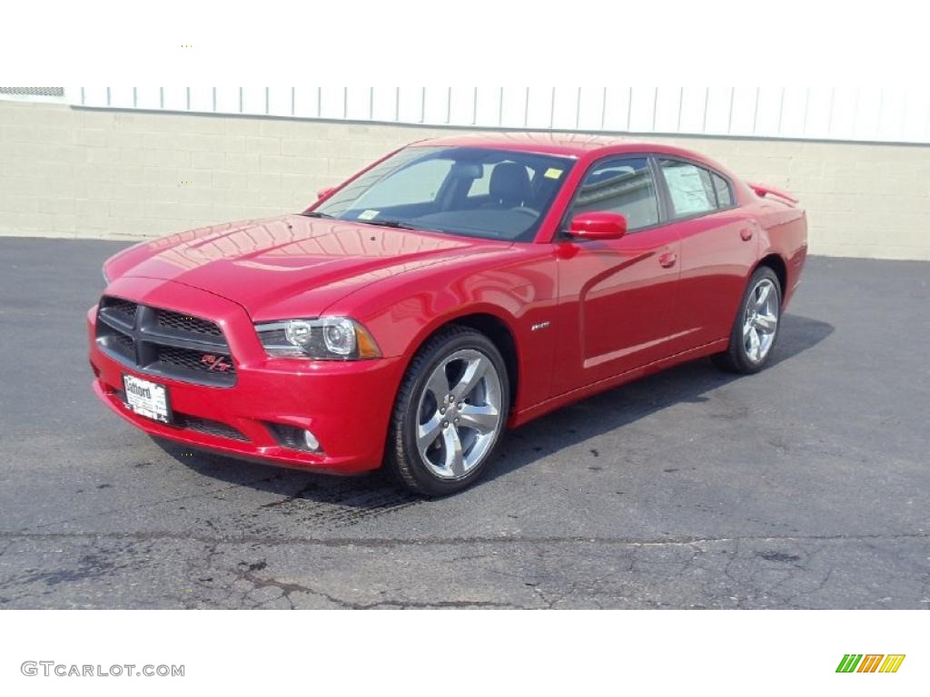 Redline 3-Coat Pearl 2011 Dodge Charger R/T Road & Track Exterior Photo #47153730