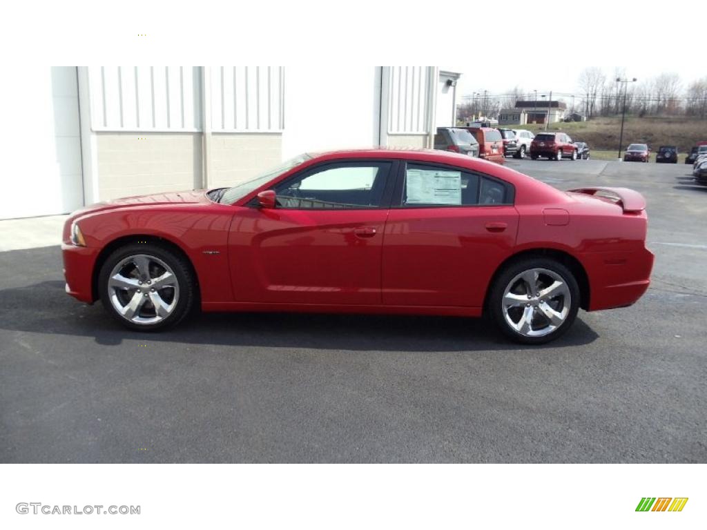 Redline 3-Coat Pearl 2011 Dodge Charger R/T Road & Track Exterior Photo #47153793