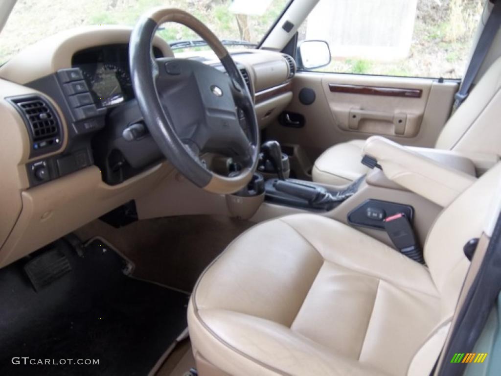 Bahama Beige Interior 2002 Land Rover Discovery II SE7 Photo #47153796
