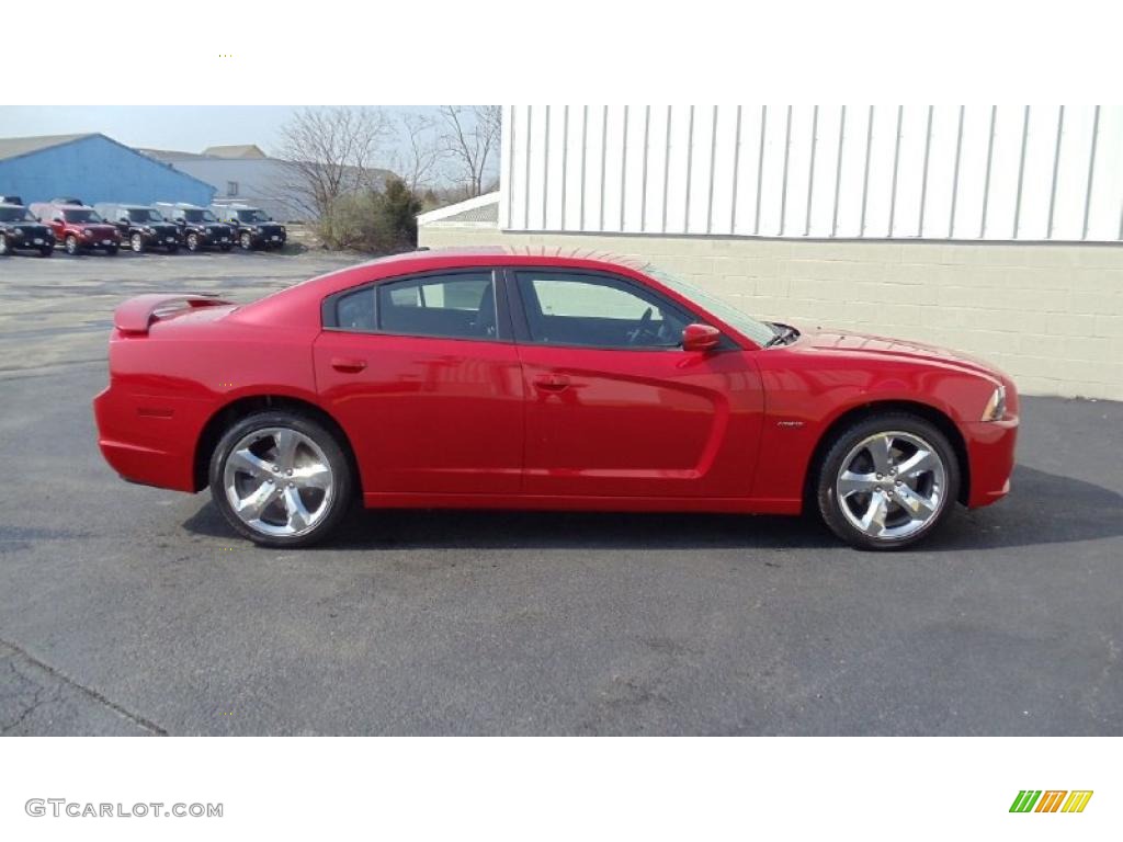 Redline 3-Coat Pearl 2011 Dodge Charger R/T Road & Track Exterior Photo #47153805