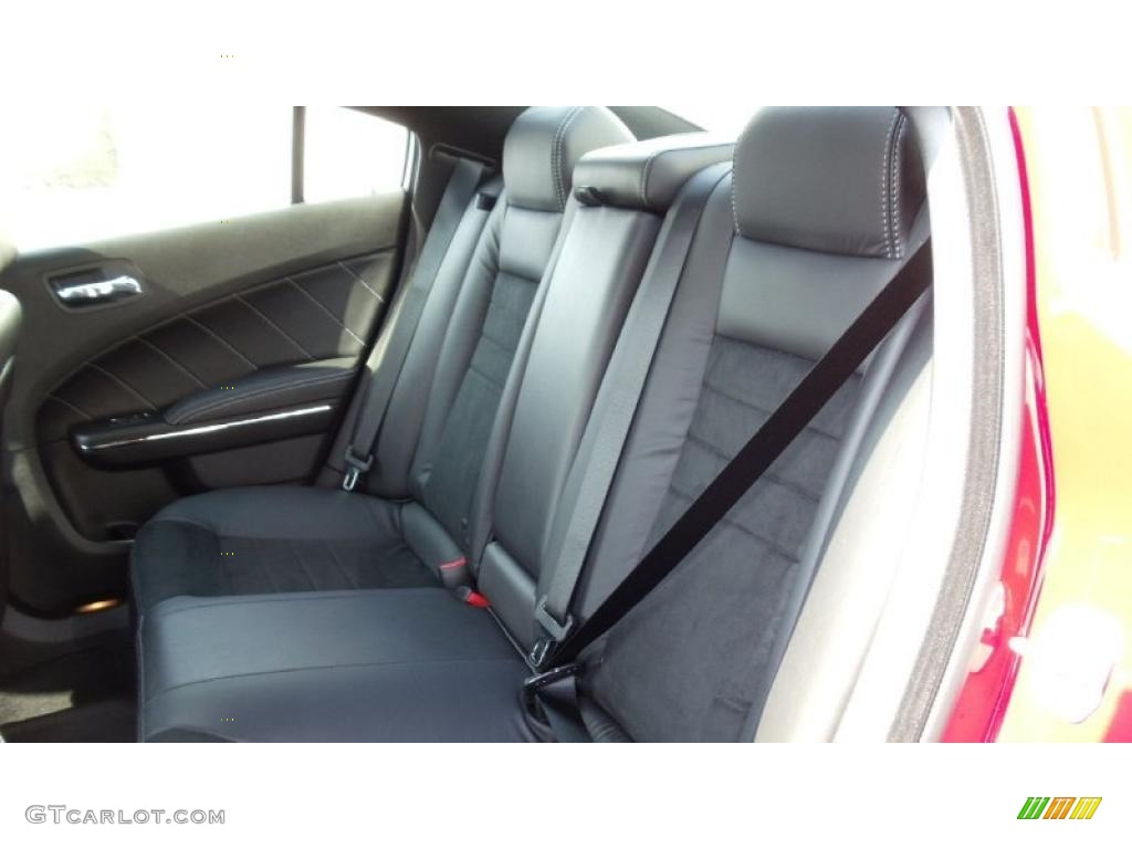 Black Interior 2011 Dodge Charger R/T Road & Track Photo #47153865