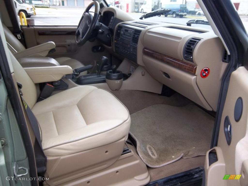 Bahama Beige Interior 2002 Land Rover Discovery II SE7 Photo #47153916
