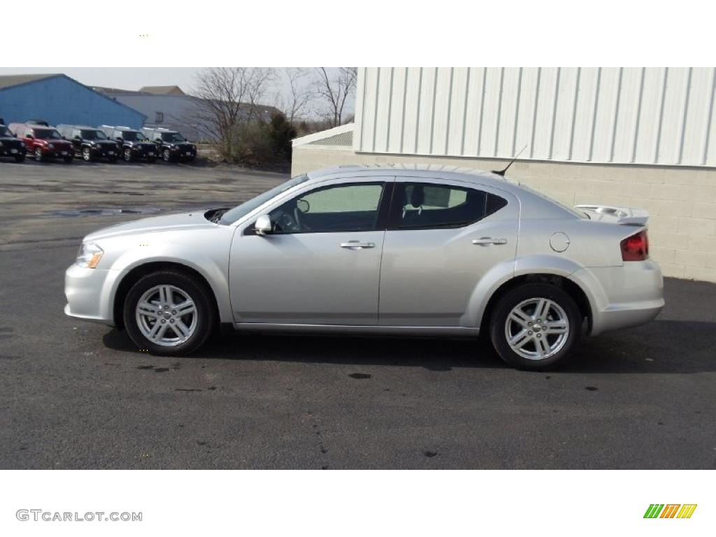 Bright Silver Metallic 2011 Dodge Avenger Mainstreet Exterior Photo #47154192