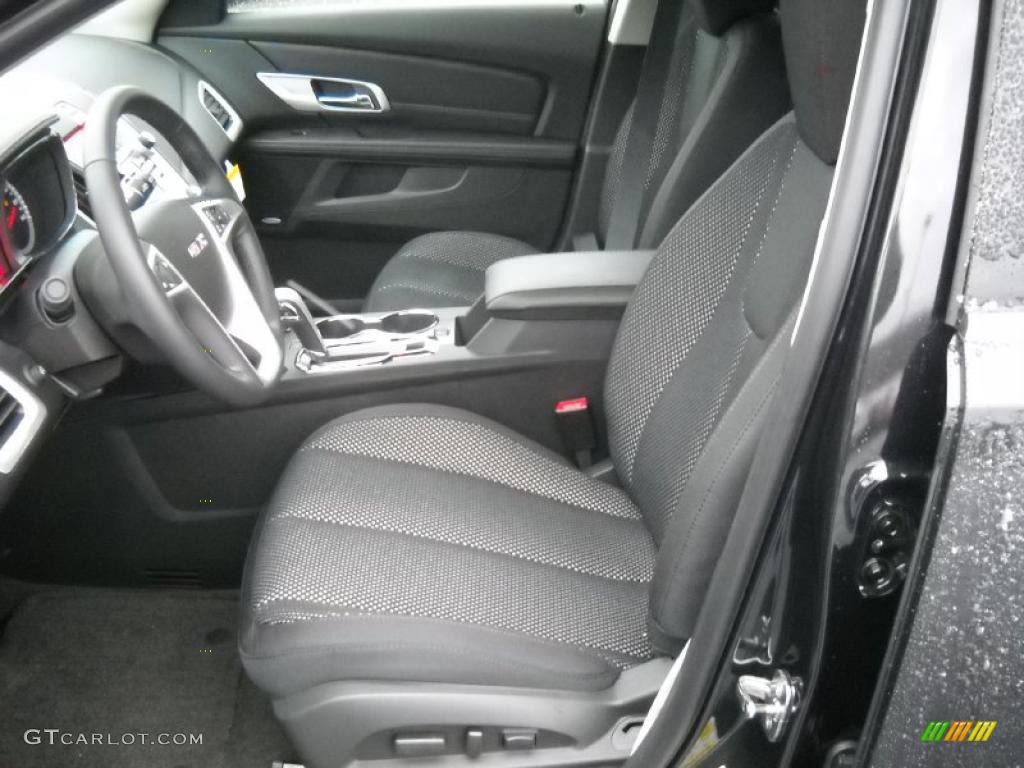 Jet Black Interior 2011 GMC Terrain SLE AWD Photo #47154717