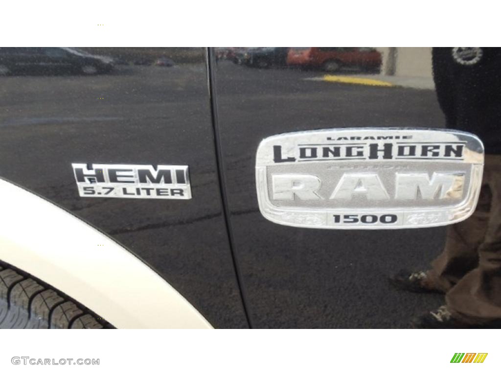 2011 Dodge Ram 1500 Laramie Longhorn Crew Cab 4x4 Marks and Logos Photo #47154741