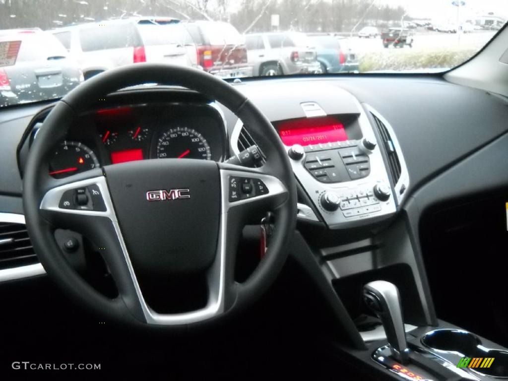 2011 GMC Terrain SLE AWD Jet Black Dashboard Photo #47154804