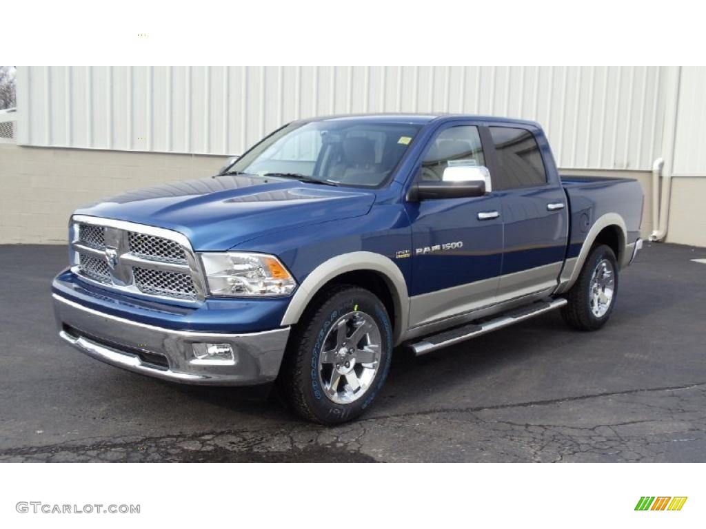 Deep Water Blue Pearl Dodge Ram 1500