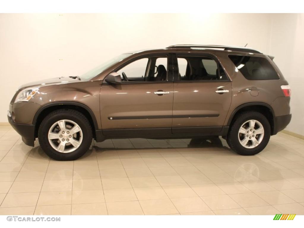 Medium Brown Metallic 2009 GMC Acadia SLE Exterior Photo #47155572