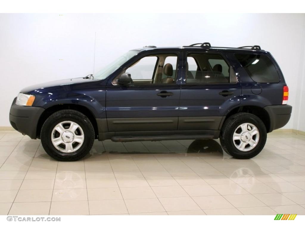 True Blue Metallic 2004 Ford Escape XLT V6 4WD Exterior Photo #47155752