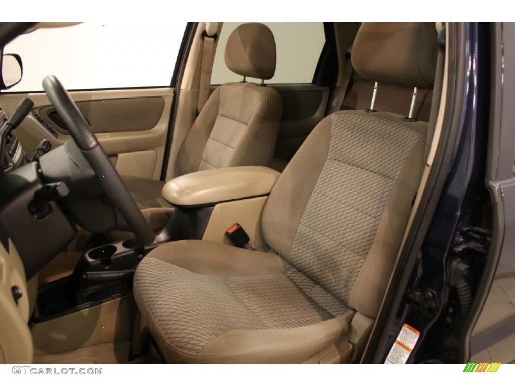 Medium/Dark Pebble Interior 2004 Ford Escape XLT V6 4WD Photo #47155779