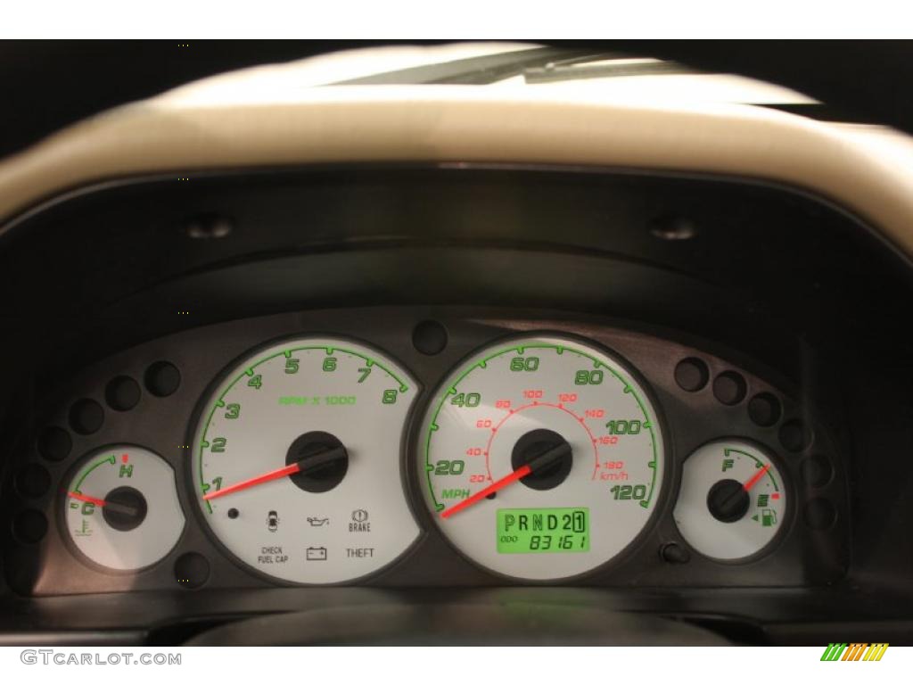 2004 Ford Escape XLT V6 4WD Gauges Photo #47155806