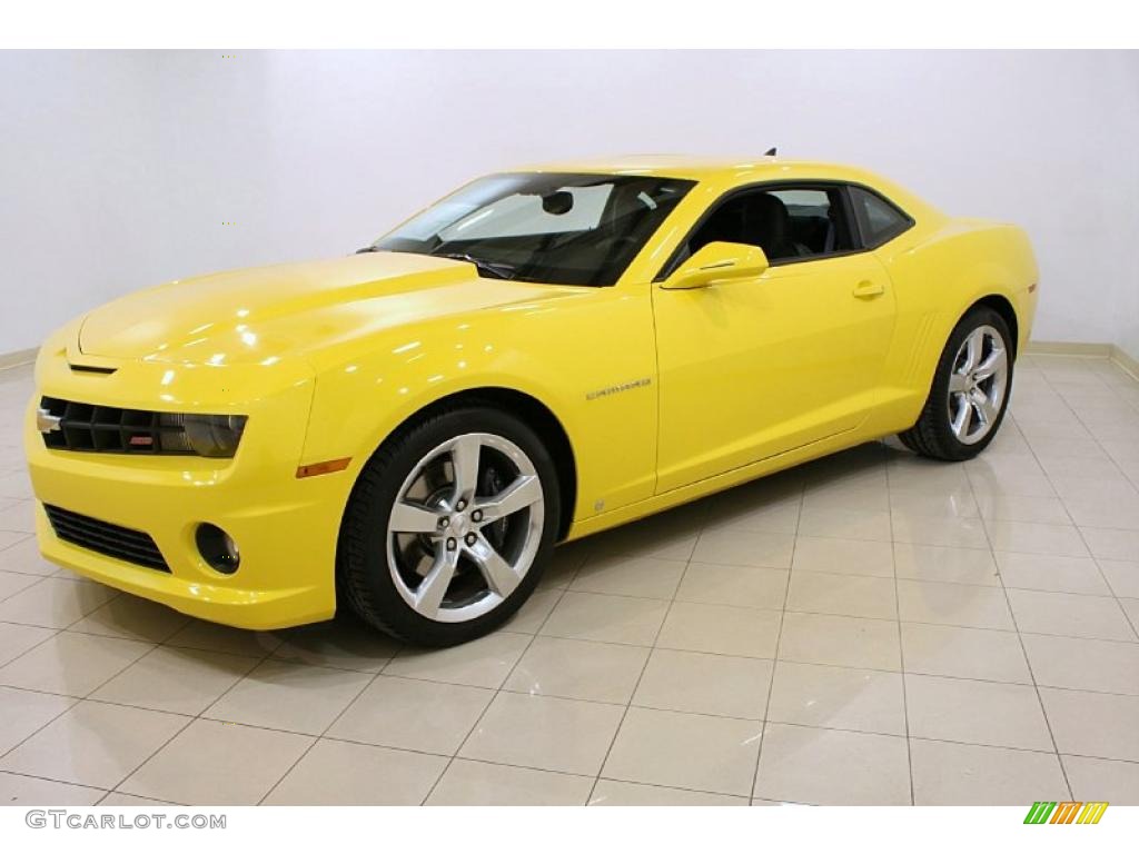 Rally Yellow 2010 Chevrolet Camaro SS/RS Coupe Exterior Photo #47156073