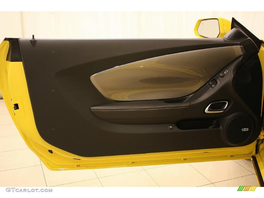 2010 Camaro SS/RS Coupe - Rally Yellow / Black photo #6