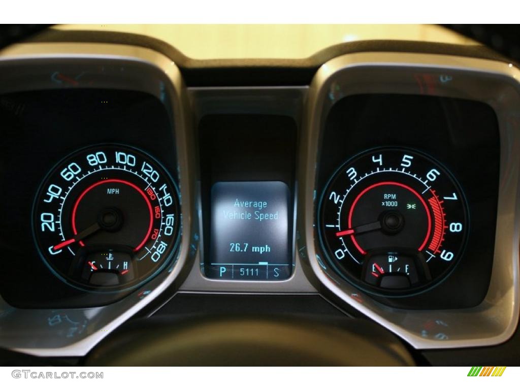 2010 Camaro SS/RS Coupe - Rally Yellow / Black photo #11