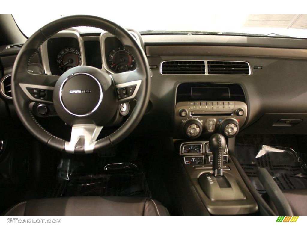 2010 Chevrolet Camaro SS/RS Coupe Black Steering Wheel Photo #47156163