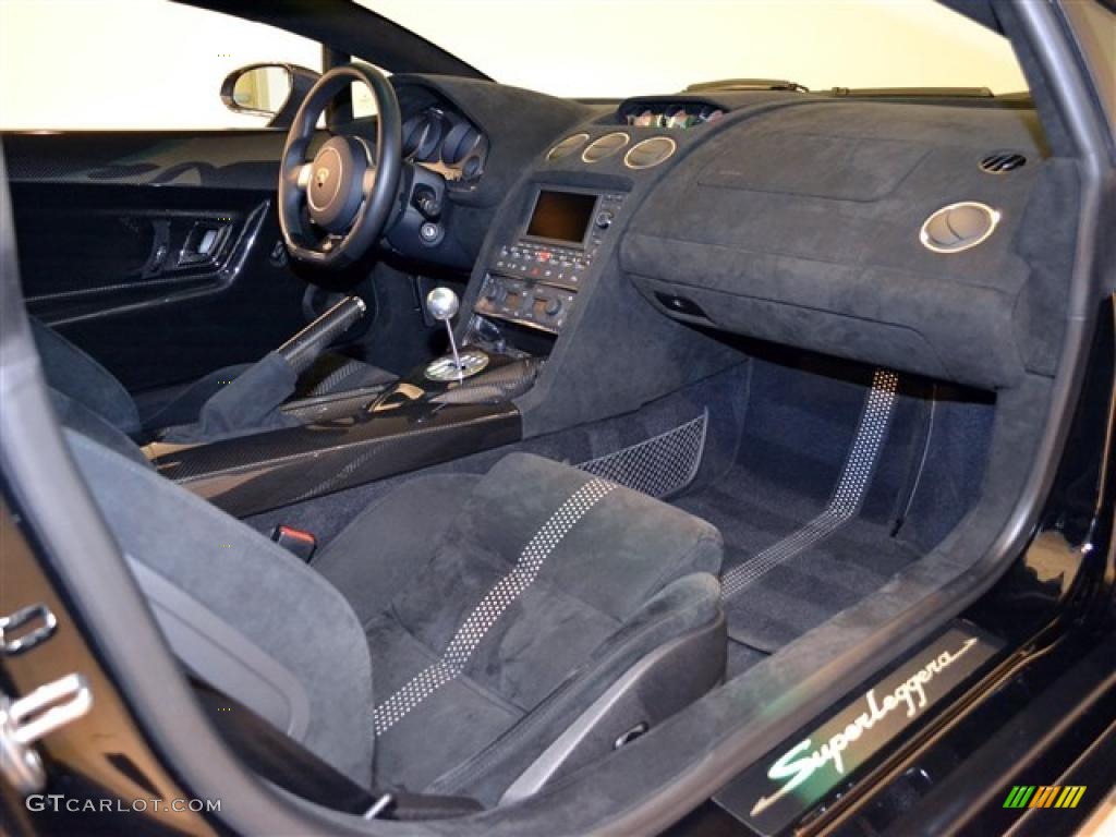 2008 Lamborghini Gallardo Superleggera Nero Perseus Dashboard Photo #47158287