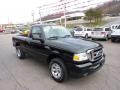 2009 Black Ford Ranger XLT Regular Cab  photo #7