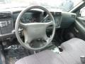 1996 Chevrolet S10 Graphite Interior Steering Wheel Photo