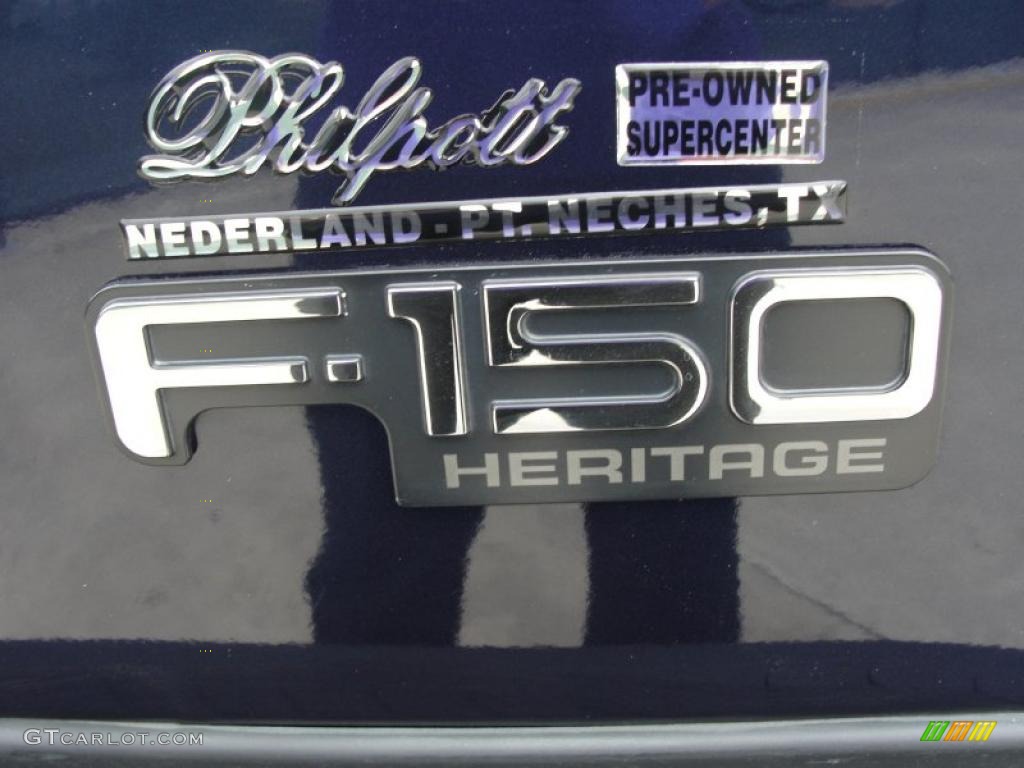 2004 F150 STX Heritage Regular Cab - True Blue Metallic / Heritage Graphite Grey photo #25